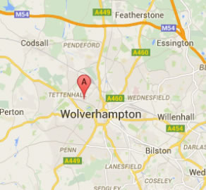 wolverhampton map